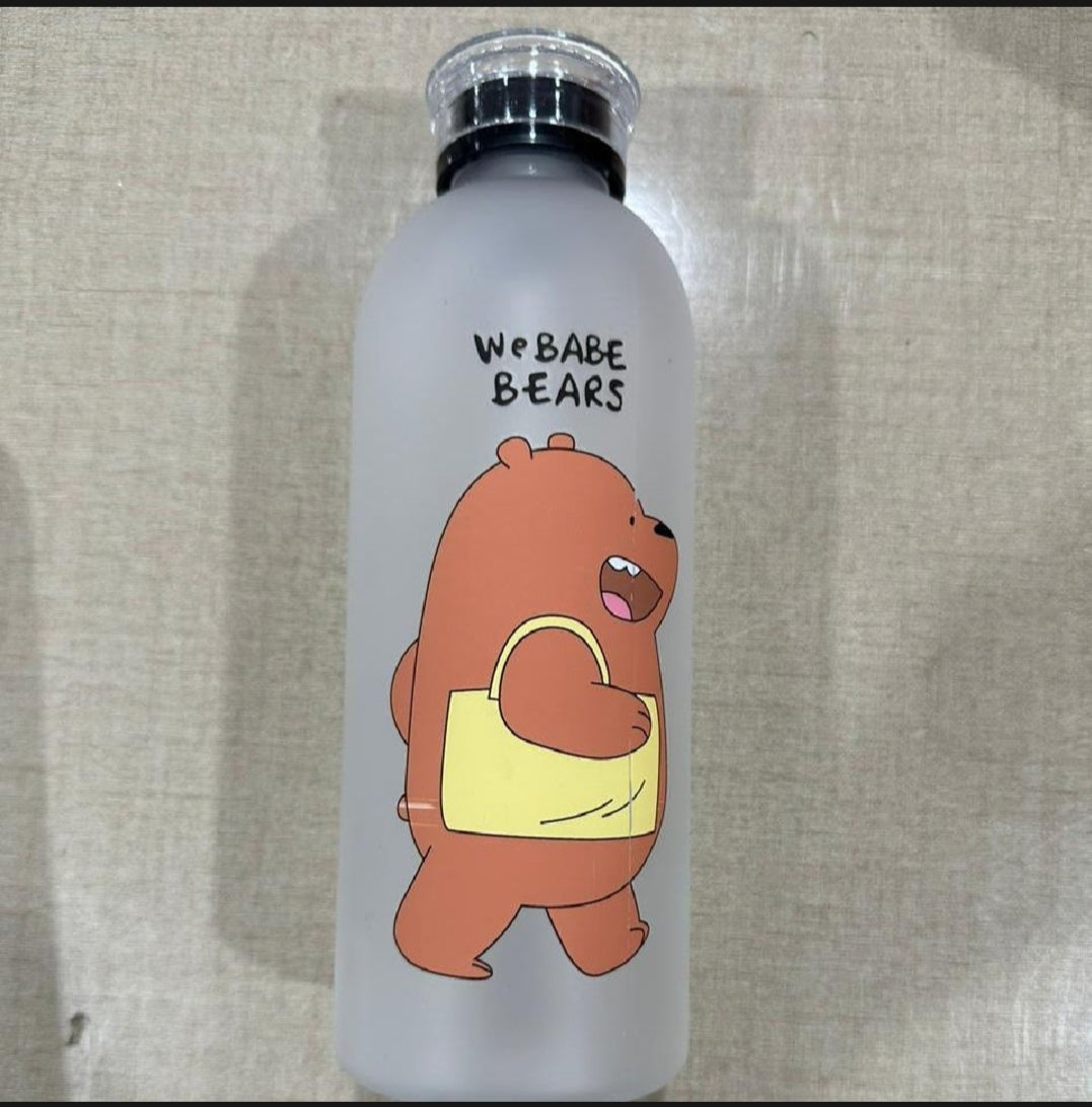 We bare bears water bottles