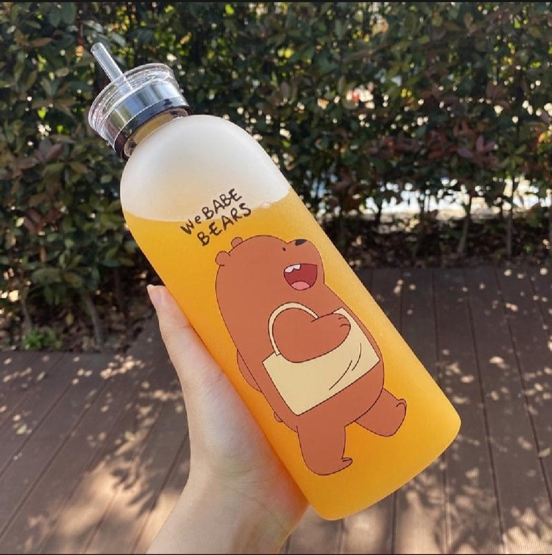 We bare bears water bottles