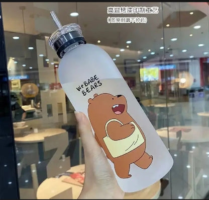 We bare bears water bottles