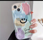 Happy Face Pattern Design Phone Case for iPhone